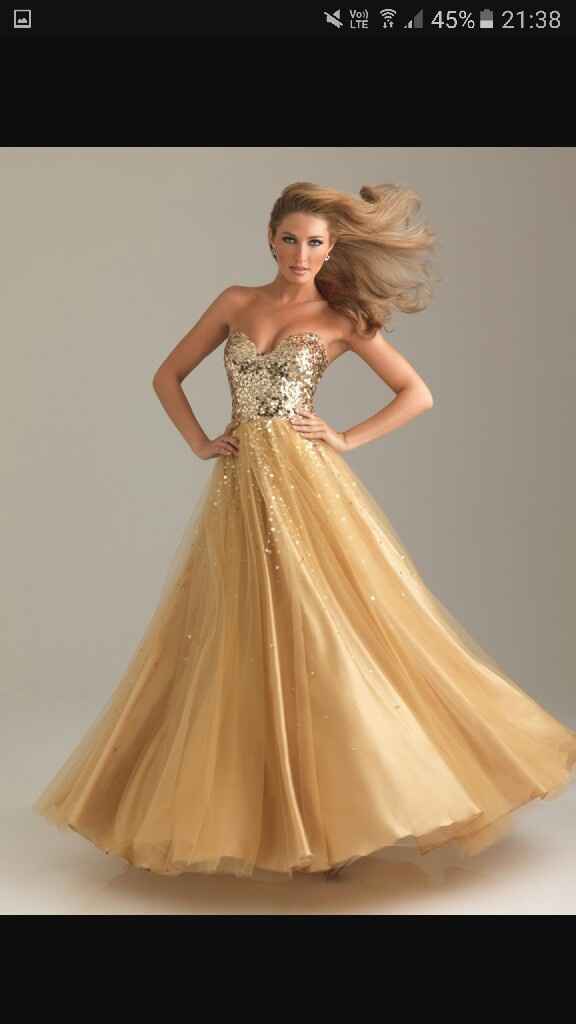 Inspiration robe dh en doré - 6