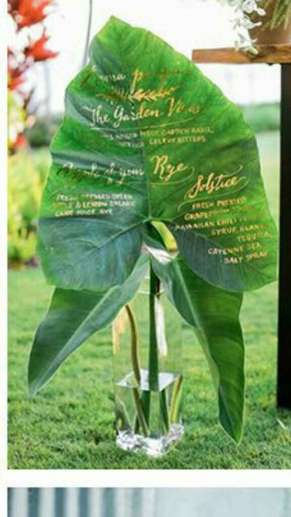 Idées décorations mariage exotique - 2