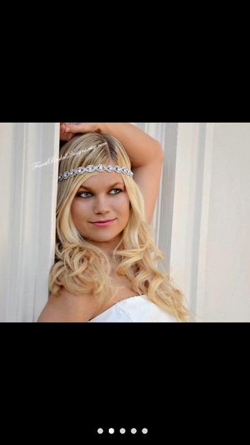 Headband mariage - 1