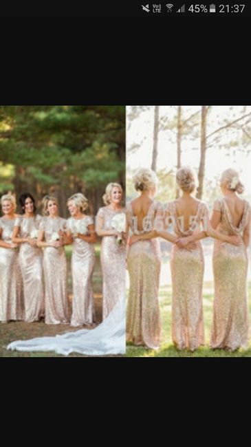 Inspiration robe dh en doré - 5
