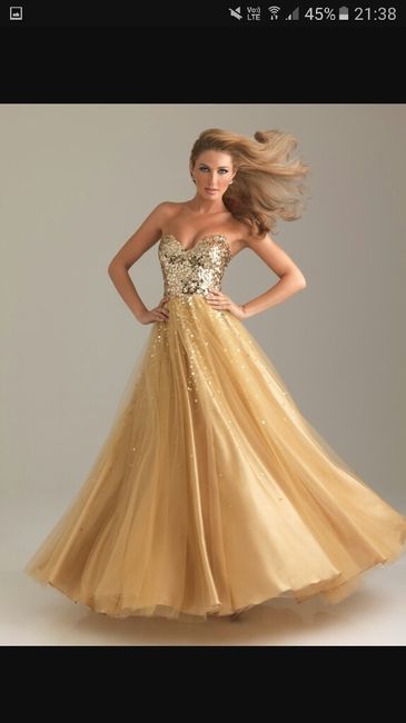 Inspiration robe dh en doré - 6