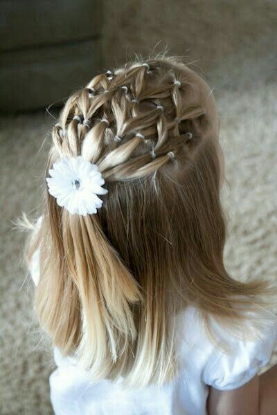 Coiffure demoiselle d'honneur fille - 5