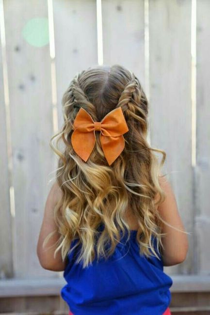 Coiffure demoiselle d'honneur fille - 6