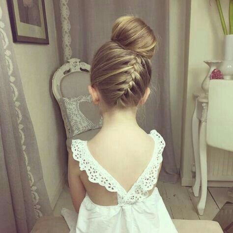 Idée coiffure petite choupette - 13