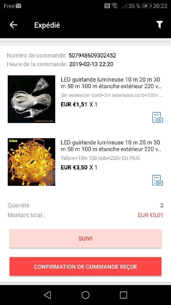 Guirlande plafond salle - 1