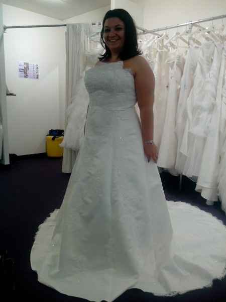 Essayage robe de mariée