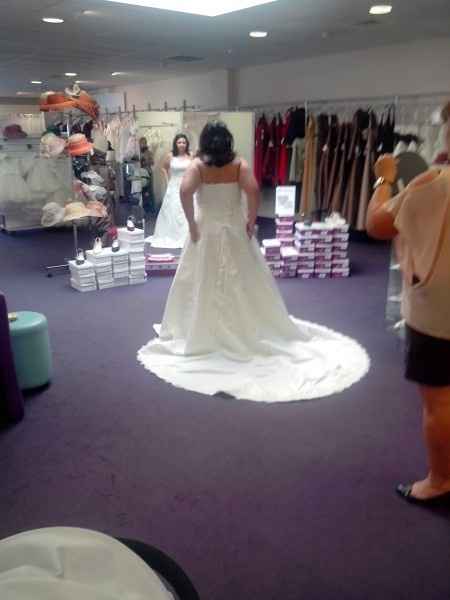 Essayage robe de mariée