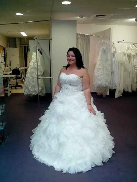 Essayage robe de mariée