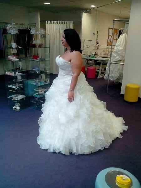 Essayage robe de mariée