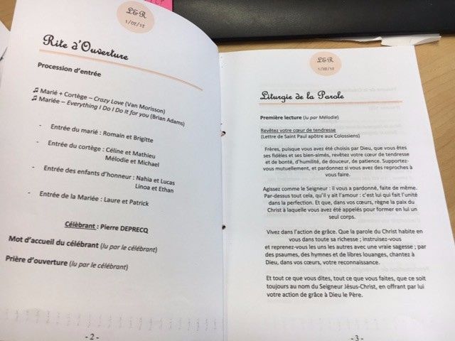 Livret de Messe 2