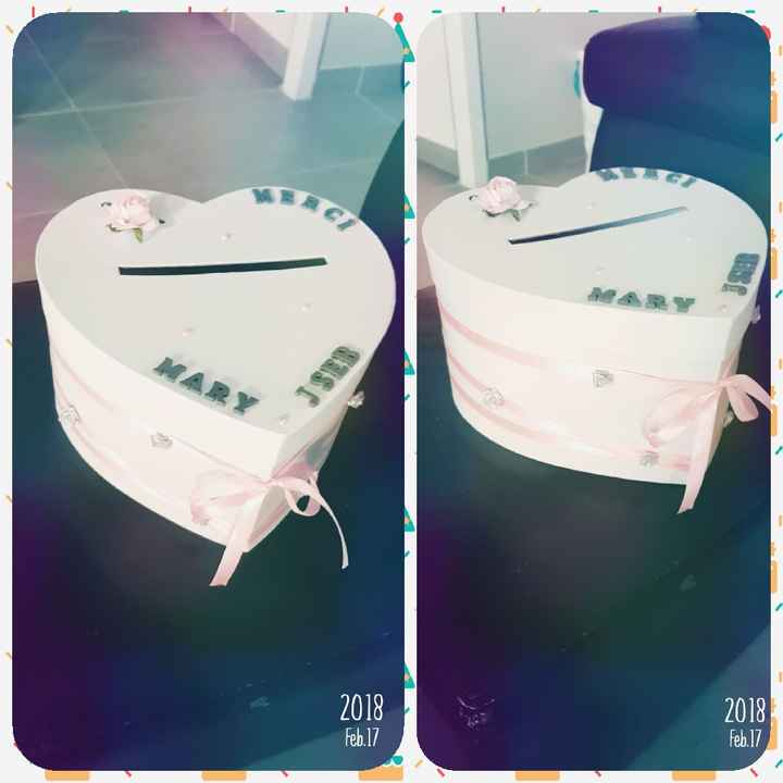  diy ..  Urne Coeur et Menu....!!! - 1