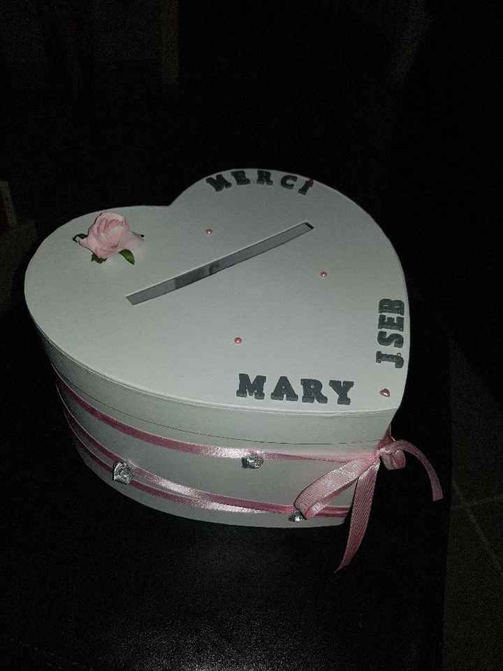  diy ..  Urne Coeur et Menu....!!! - 1