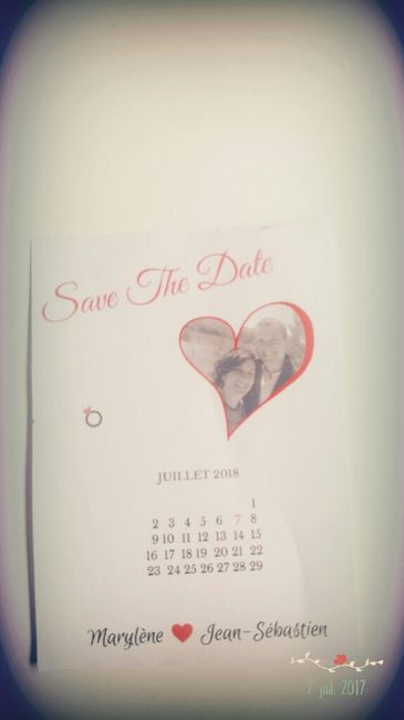 Save the date diy - 1