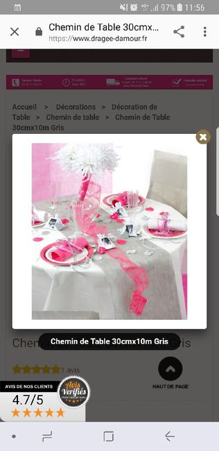  Chemin de table astuces ?! - 1