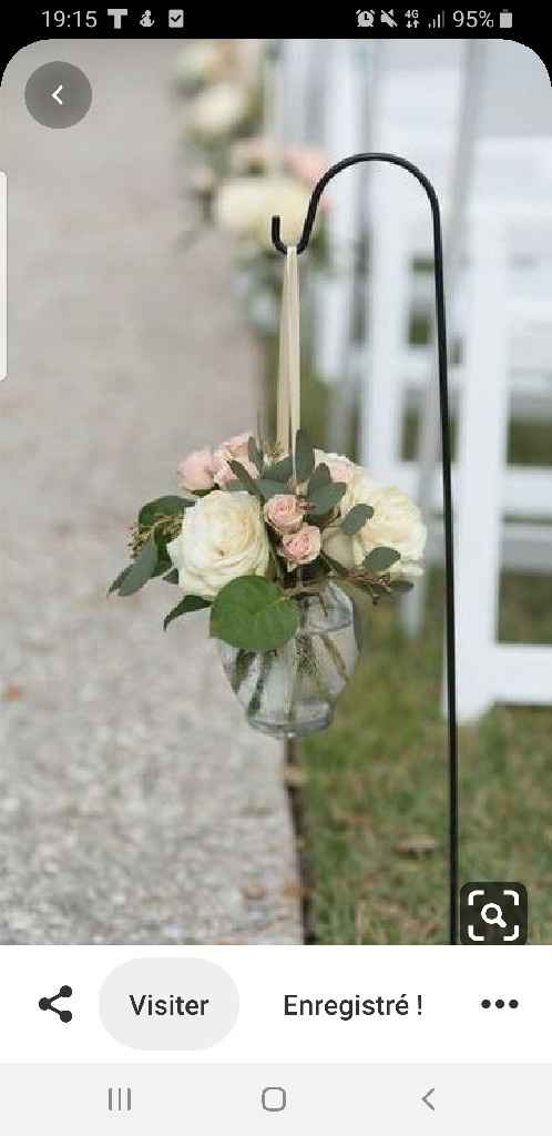 Décoration des bancs pour cérémonie laïque - 2