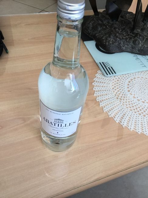 eau bouteille