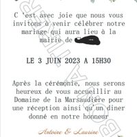 Votre avis sur mes faire part 🙂 - 1