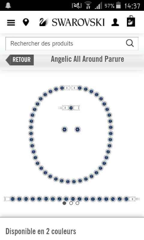 Gros craquage pour une parure swaroski!! - 1