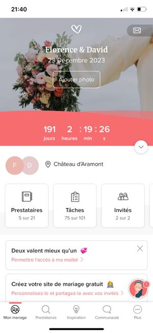 Capture depuis l'application mobile ton compte à rebours et partage-le ⏳😍 28