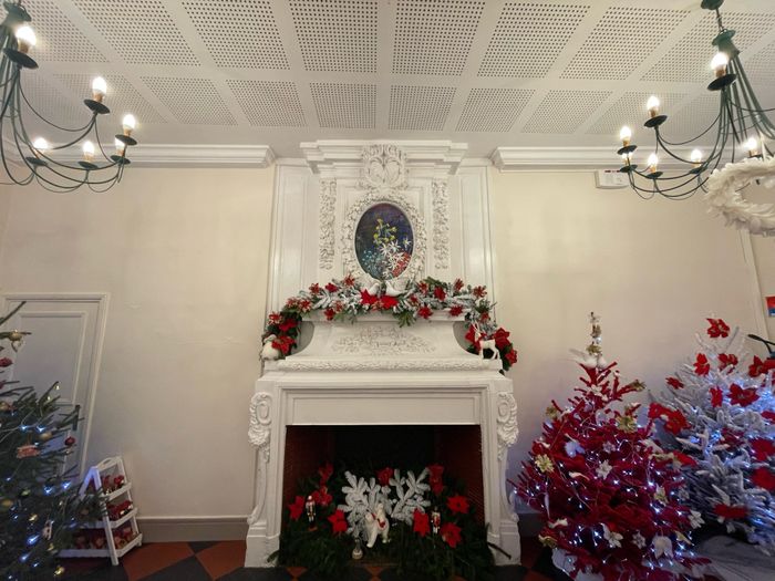 Décoration de salle Mariage de Noël 8
