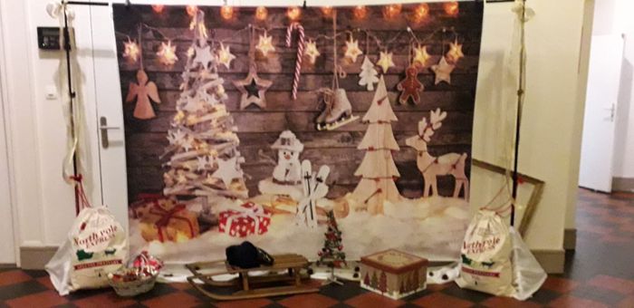 Décoration de salle Mariage de Noël 12