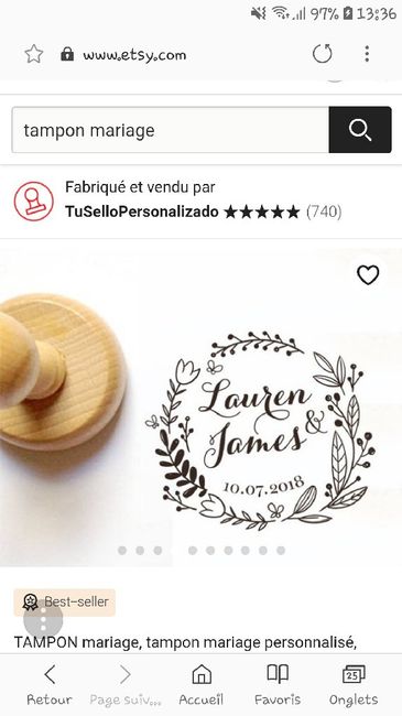 Tampons mariage - 2