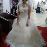 Ma robe pendant les essayage