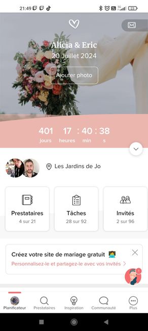 Capture depuis l'application mobile ton compte à rebours et partage-le ⏳😍 27