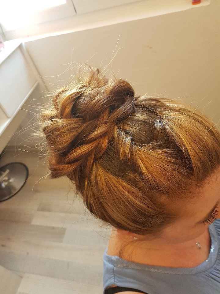 éssai coiffure 😍😄 - 1
