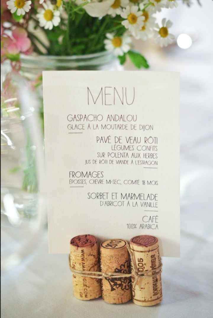 Menu présentation
