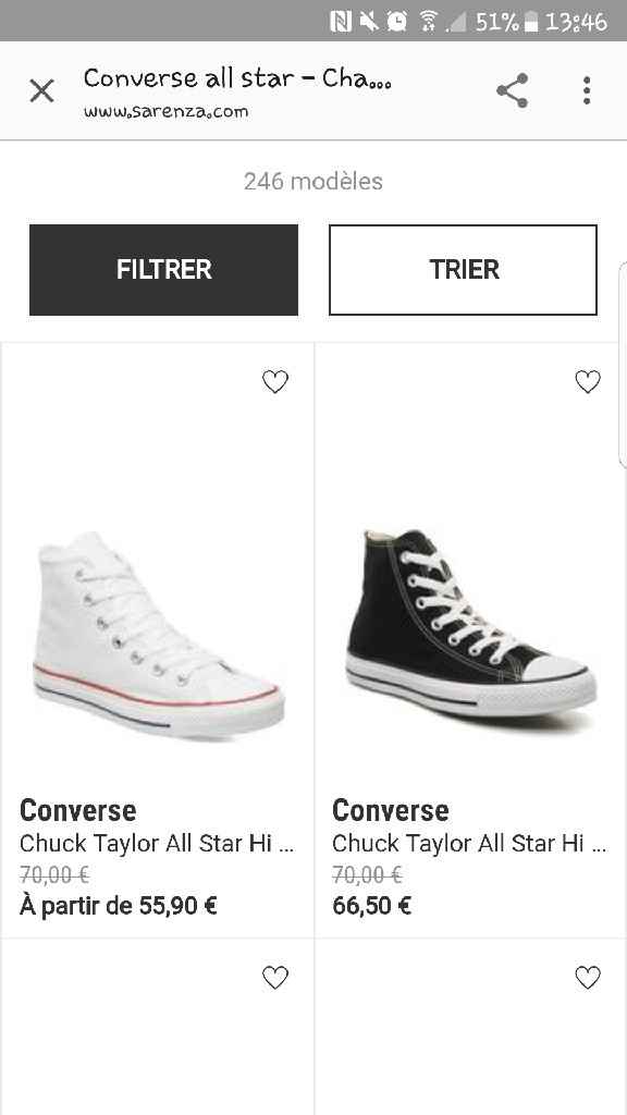  Colis du jour Mes converses ❤❤ - 2