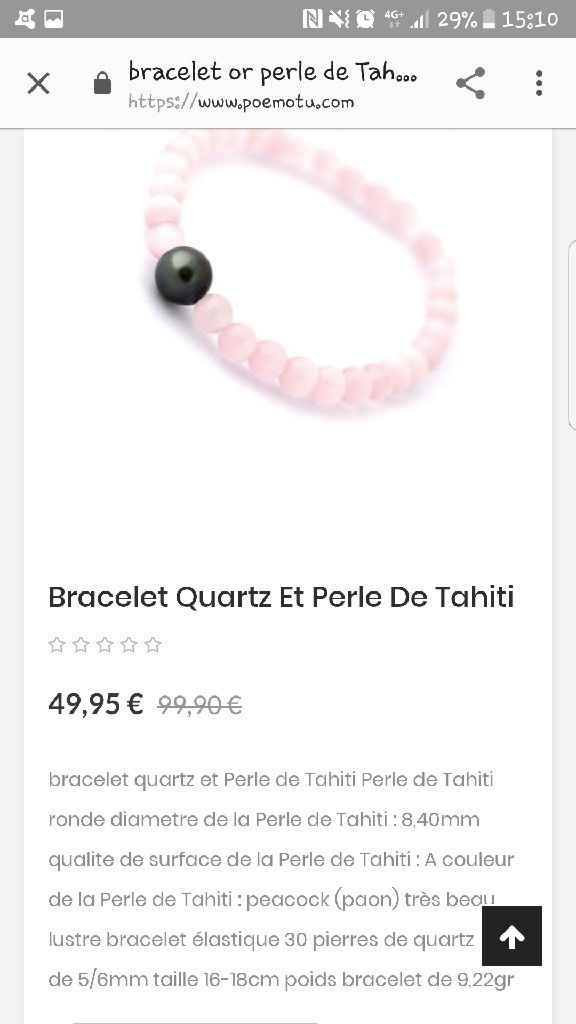 Commande de mon bracelet ce midi 😍😍 - 1