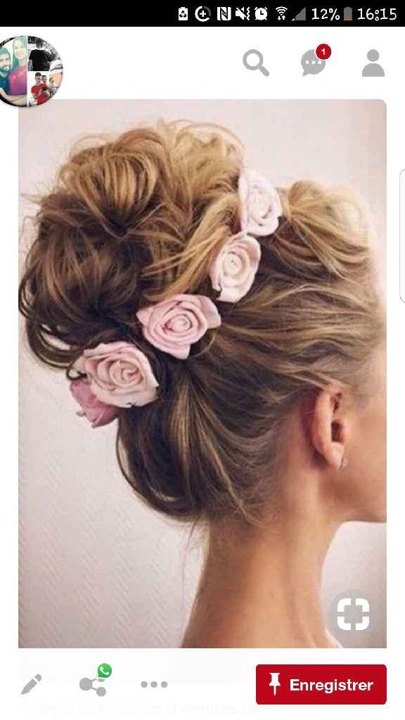 J'ai trouvée les roses pour mon chignon enfiin - 1