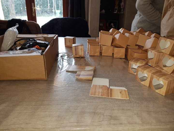 Avancement de la déco avec ma témoin - 2