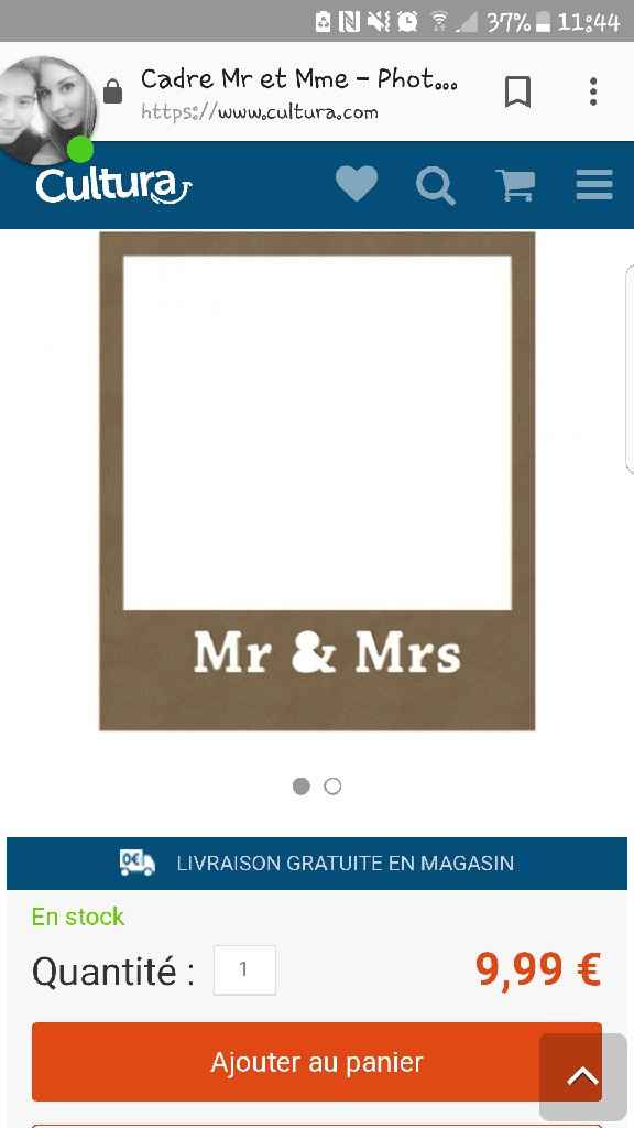 Cadre photobooth Cultura - 1