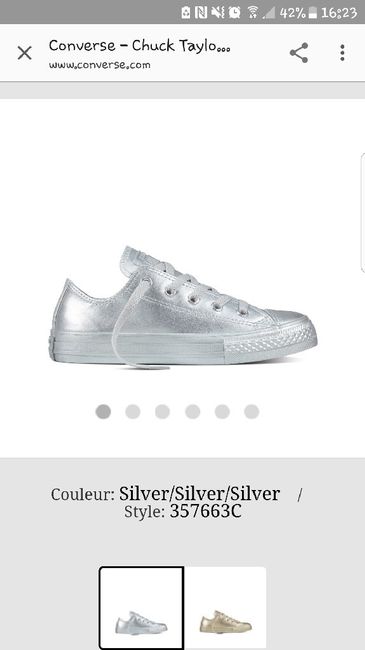  J'ai trouvée mes 2 paires de chaussures pour notre mariage 😍😍😀 - 5