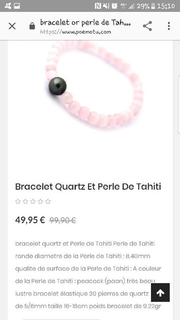 Commande de mon bracelet ce midi 😍😍 - 1