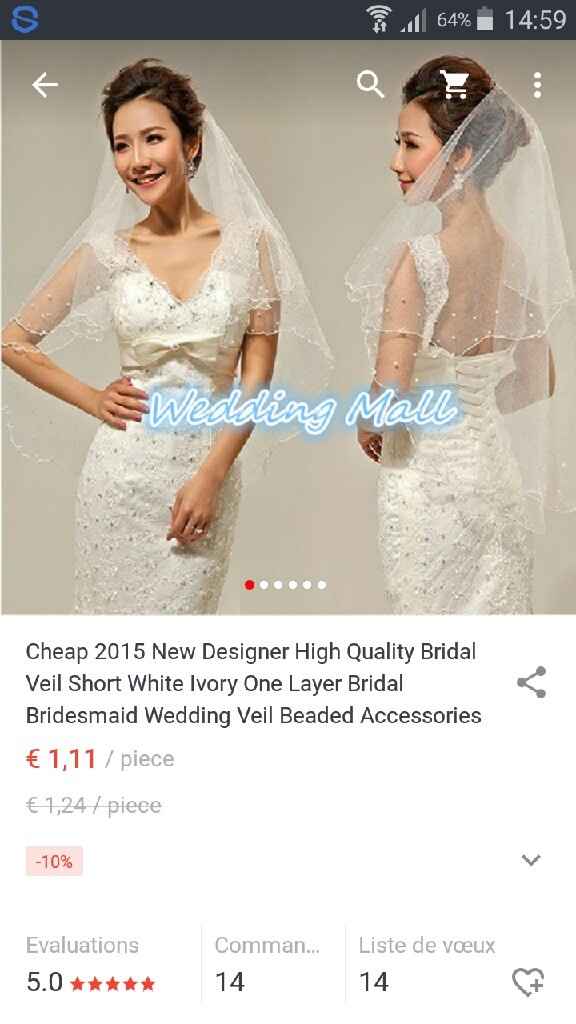 Voile aliexpress. pour alexie ;) - 1