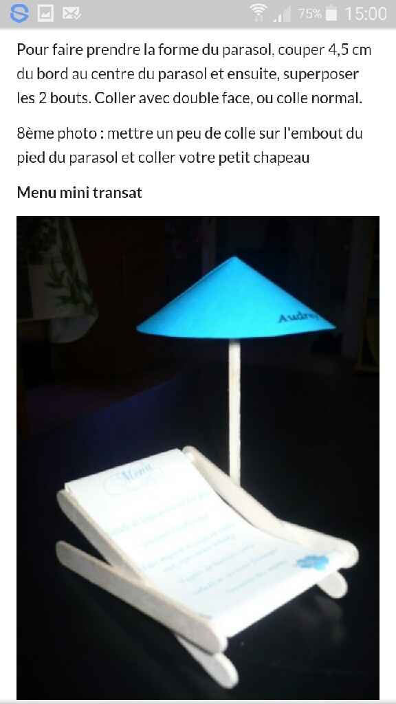 Combien de menus par table ? - 1