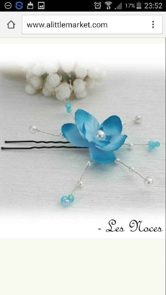 Bijoux ou accessoires pour cheveux. - 1