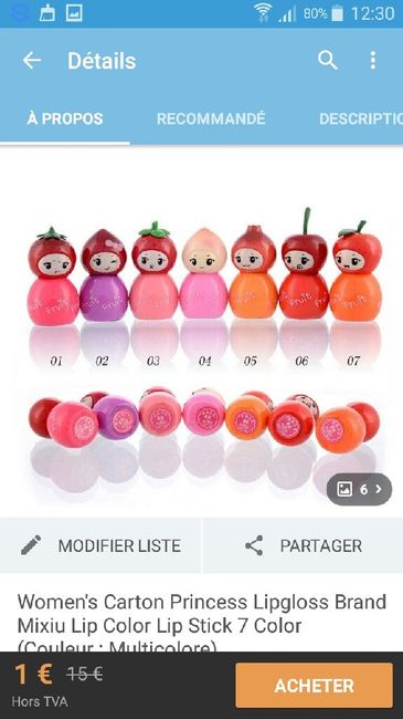 Témoins / dh cadeaux - 2