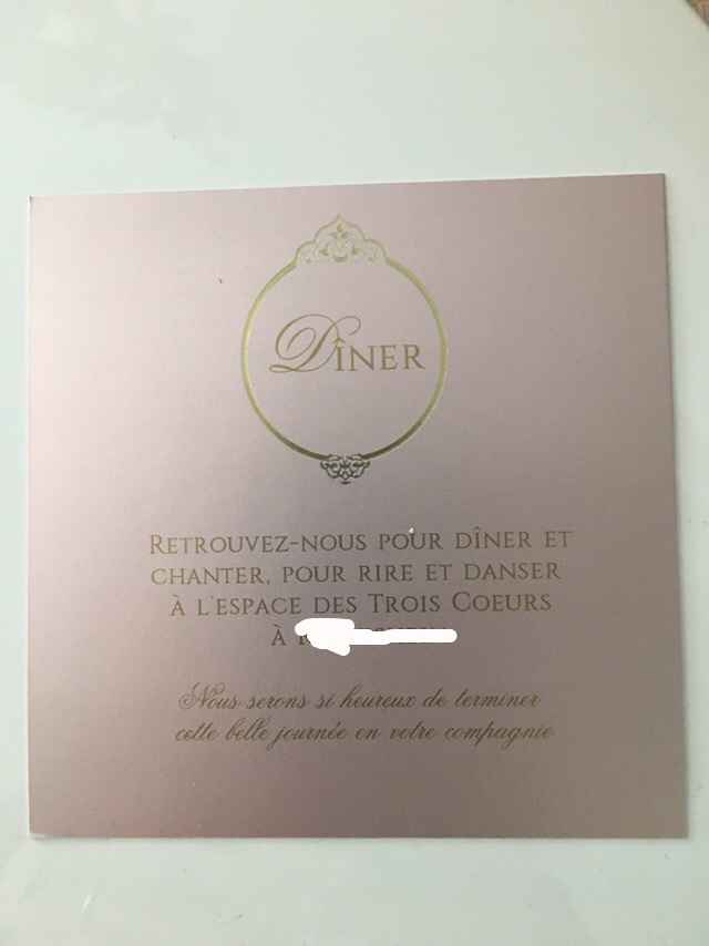 Faire part mariage - 1
