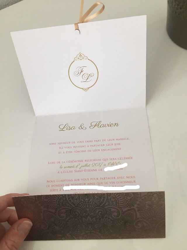 Faire part mariage - 2