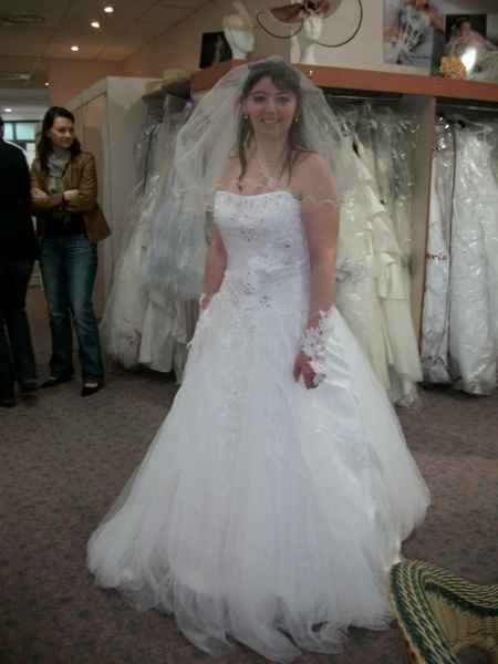 Ma robe de mariée avec accessoires 