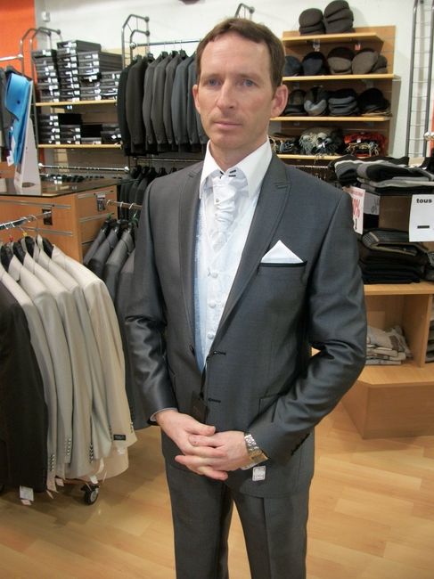 Le costume de mon homme !!