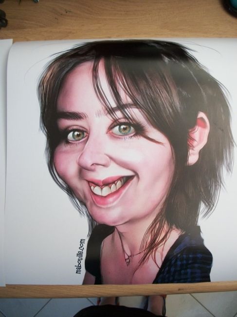 Caricature 1 ... La mariée!