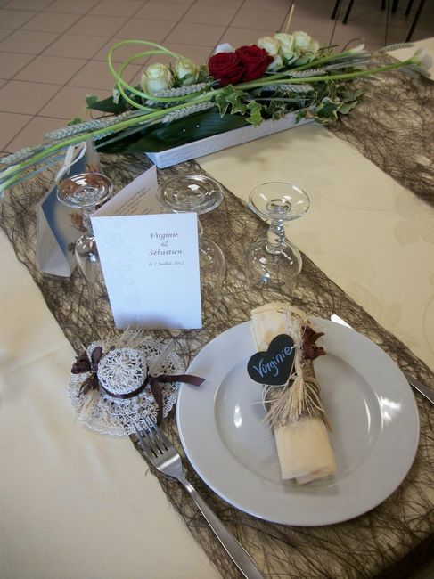 La place de la mariée ...
