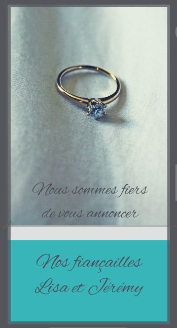 Bague sur drap blanc