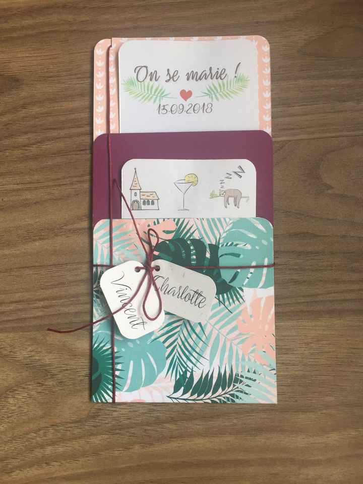  Faire parts maison : on y est presque ! - 1