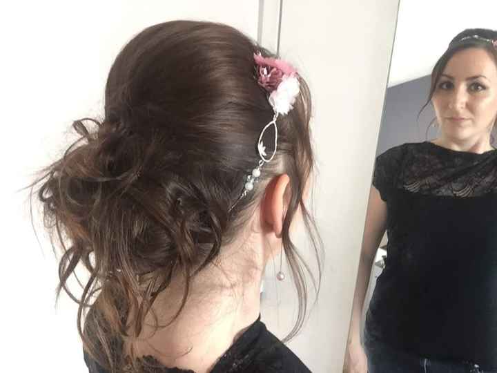 chignon côté